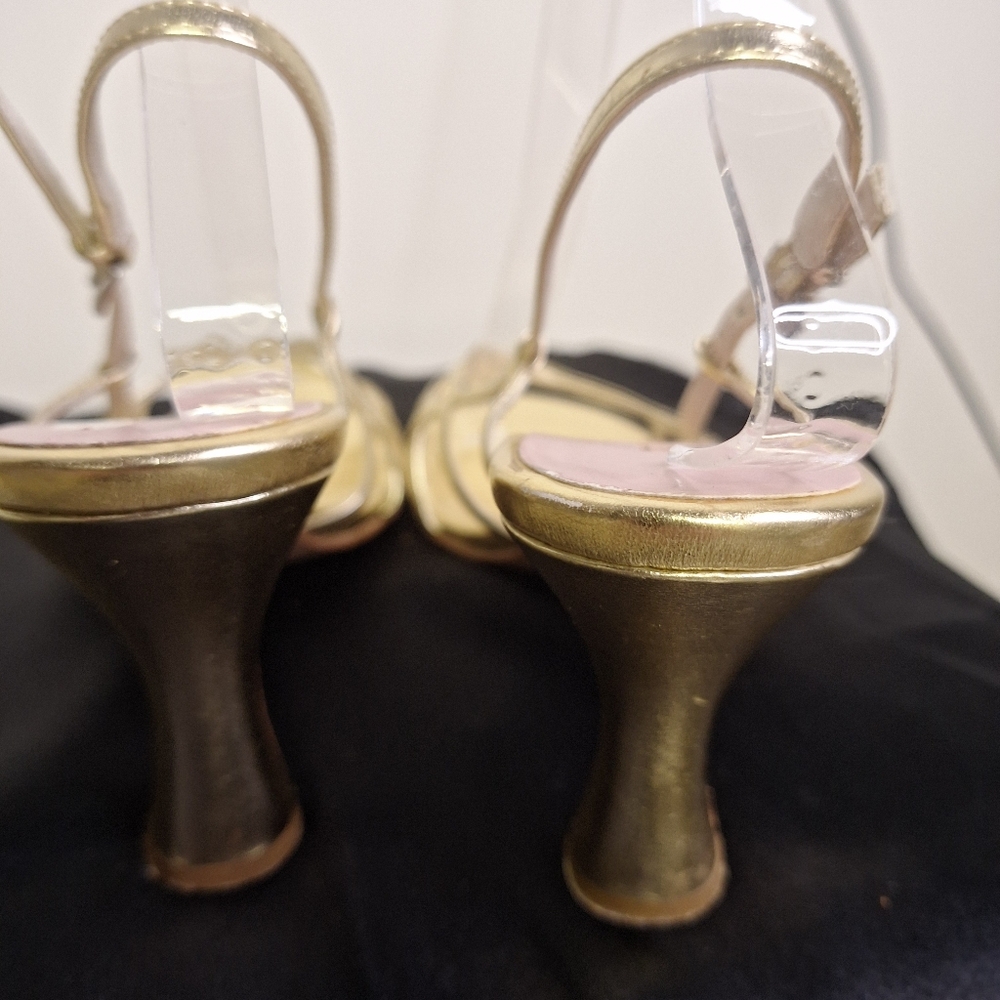 B P Bold Strappy Women's 3"Heels Size 8 - Picture 4 of 8